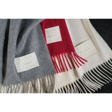 Kaschmir Decke/Plaid Astor in 8 Farben