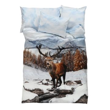 Duvet anzug Bettwäsche Hirsch Eugen