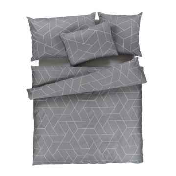 Bettwäsche Simon grau