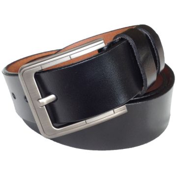 Ledergurt schwarz 
