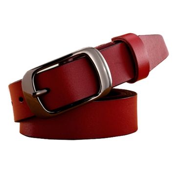 Ledergürtel rot Damengürtel