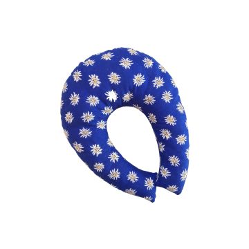 Nackenhörnli Edelweiss blau