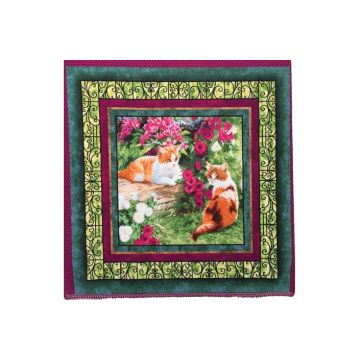 Stoff Panel Katze 06