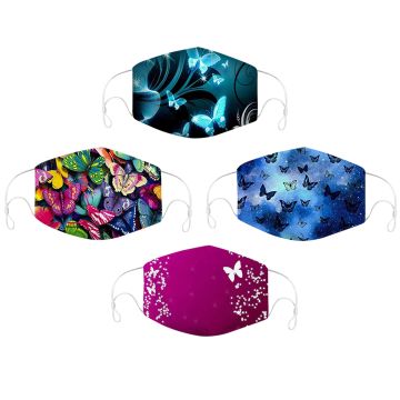 Stoffmaske Schmetterling