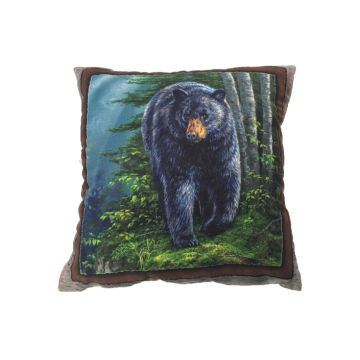 Zierkissen Bär Rocky Mountains