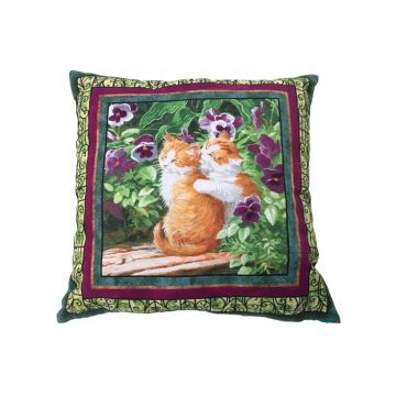 Zierkissen Katzen Fellpflege