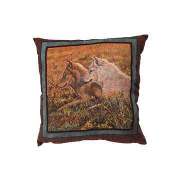 Zierkissen Kojotenpaar