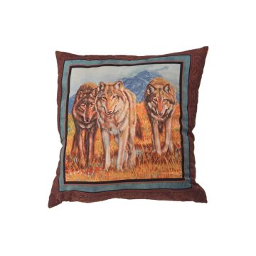 Zierkissen Kojoten Trio