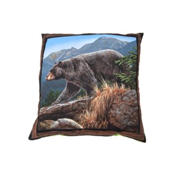 Zierkissen Schwarzbär John