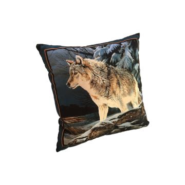 Zierkissen Wolf Yumi
