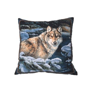 Zierkissen Wolf Yoki 