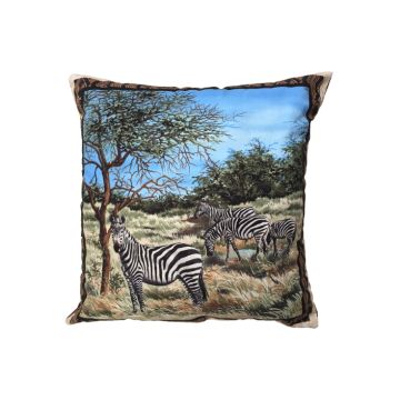 Zierkissen Zebra