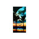 Strandtuch Sunset Palme kaufen