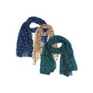 Chiffonschal mit Tupfen