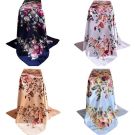 Seidentuch mit Blumendruck