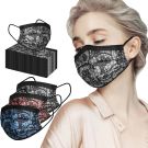 Hygienemaske mit Spitzenmuster