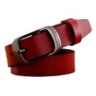 Ledergürtel rot Damengürtel