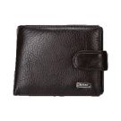 Portemonnaie Geldbörse Leder schwarz