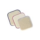 Sitzkissen eckig mit Schafwollflor