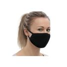 Stoffmaske mit 3-Lagen Schwarz