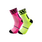 Velosocken Fahrradsocken Bikesocken neon