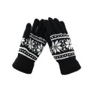 Wollhandschuhe mit Norweger Muster