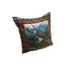 Zierkissen Falke sitzend