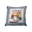 Zierkissen Fischerboot