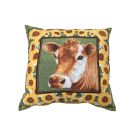 Zier kissen Kuh / coussin vache