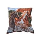 Zierkissen Pferd Lucky & Rocky