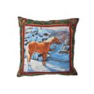 Zierkissen Pferdeweihnachten