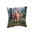 Zierkissen Reh im Wald